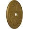 Ekena Millwork Sellek Ceiling Medallion (Fits Canopies up to 9"), Hand-Painted Gold, 42 1/8"OD x 1 7/8"P CM42SKGLS - alternate 2